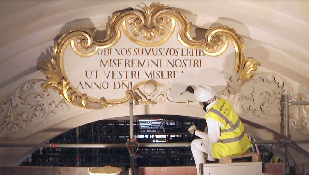 7.reintegrazione fregio arco